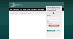Desktop Screenshot of corretoradearte.com